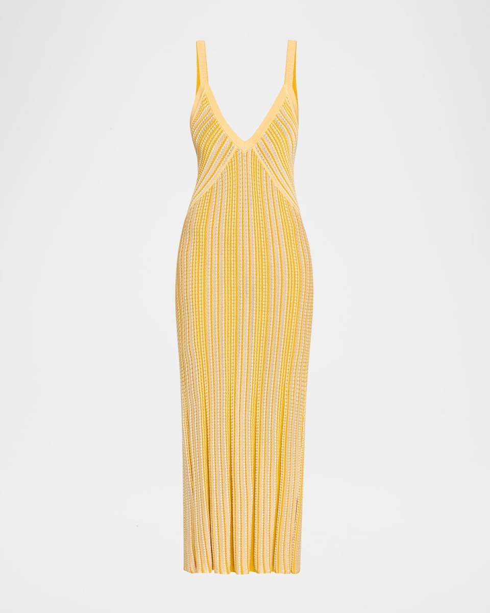Paetyn Striped Midi Dress